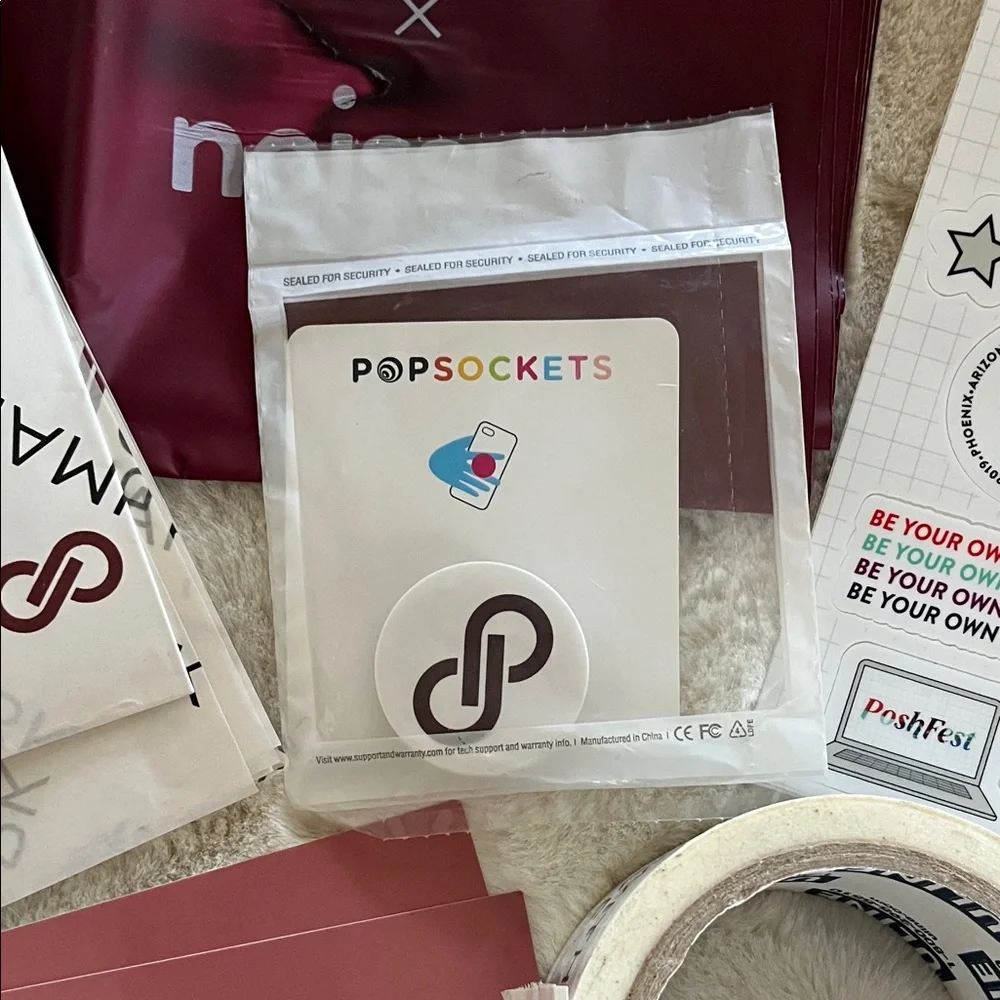 Thank You Stickers and Tape Set - Multicolor